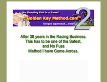 Tablet Screenshot of golden-key-method.com